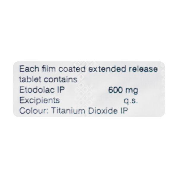Etofree ER 600mg Tablet 10'S