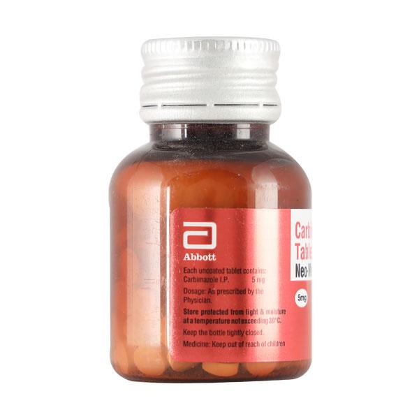 NEO MERCAZOLE 5mg Tablet 120's