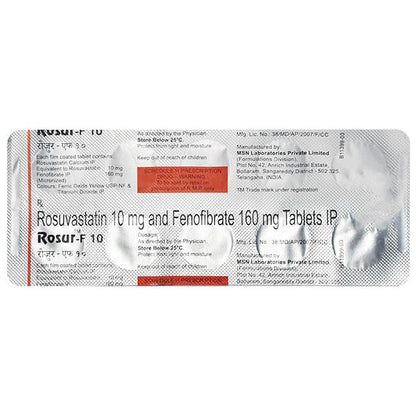 Rosur F 10mg Tablet 10'S