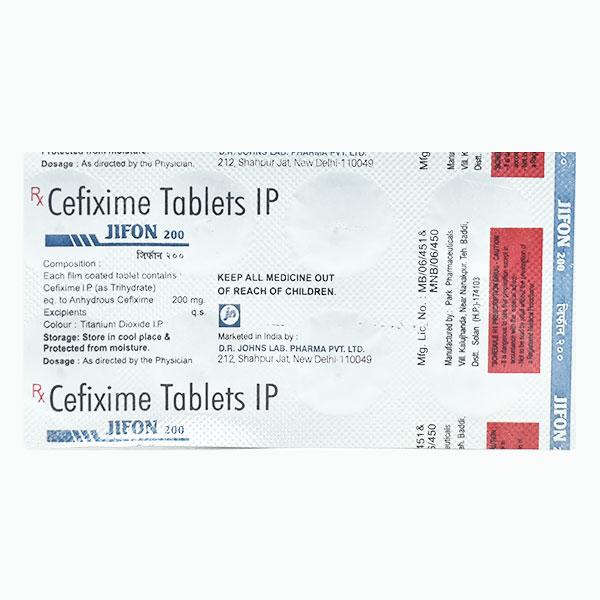 Jifon 200mg Tablet 10'S
