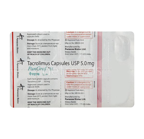 Pangraf 5mg Capsule 10'S