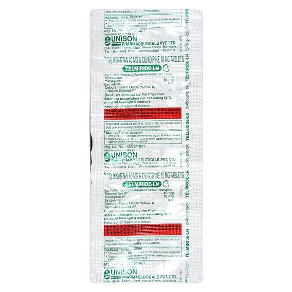 Telmiride LN Tablet 10'S