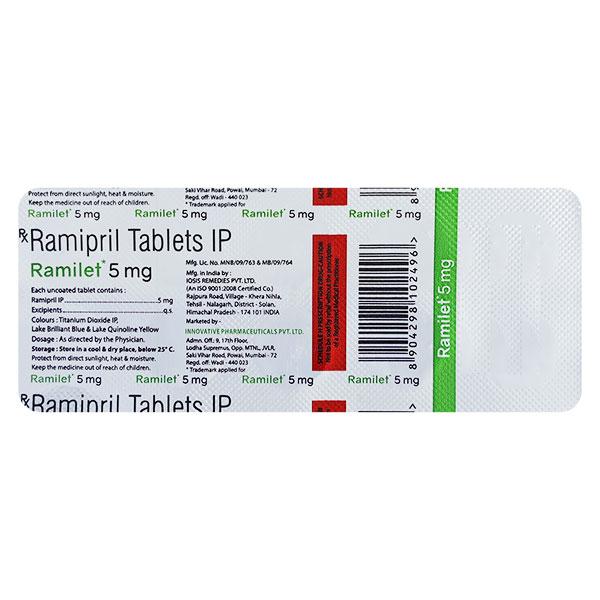 RAMILET 5 Tablet 10's