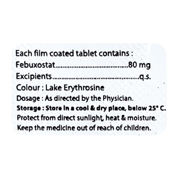 FEBUWIN 80 Tablet 10's