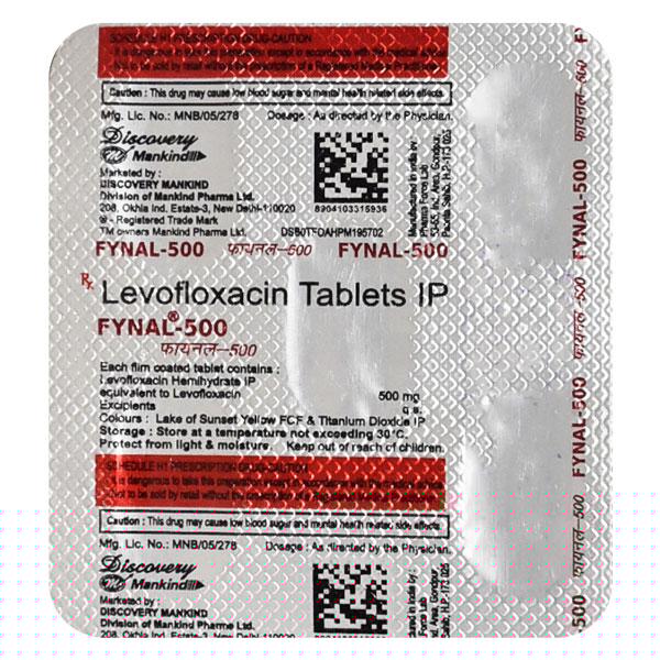 Fynal 500mg Tablet 5'S