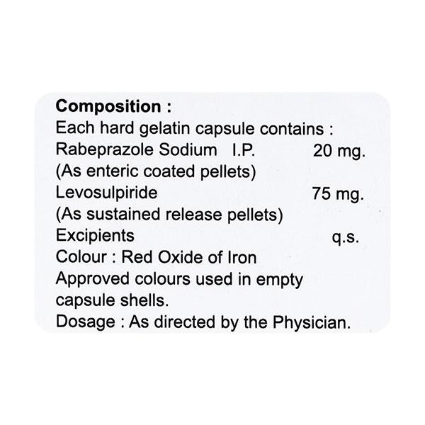 LEFIT PLUS 75/20mg Capsule 10's