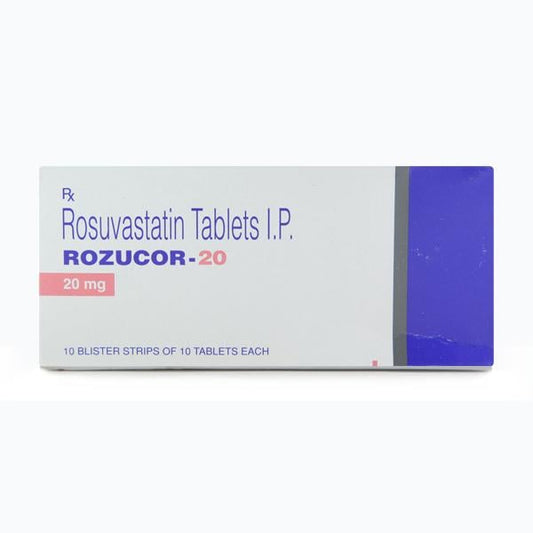 Rozucor 20mg Tablet 10'S