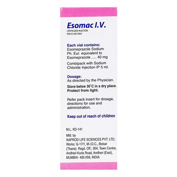 Esomac IV Injection 1's