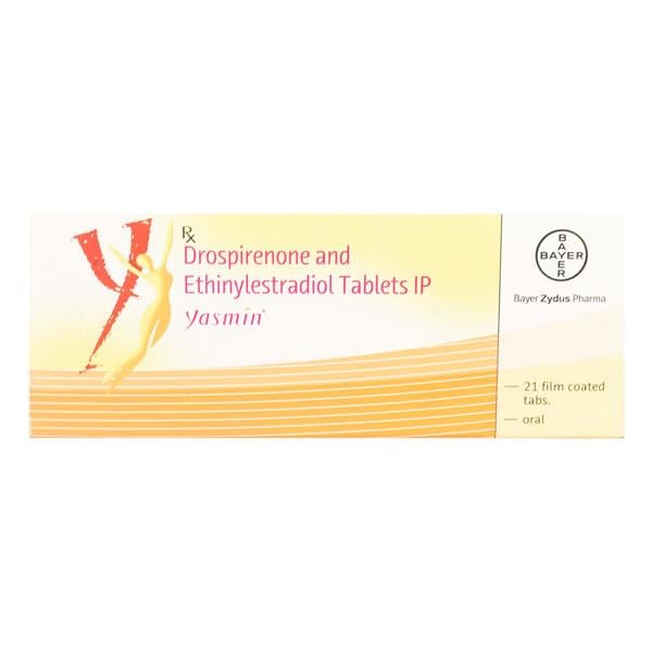 Yasmin Tablet For Contraception care and Acne management Pack of 21 Tablets