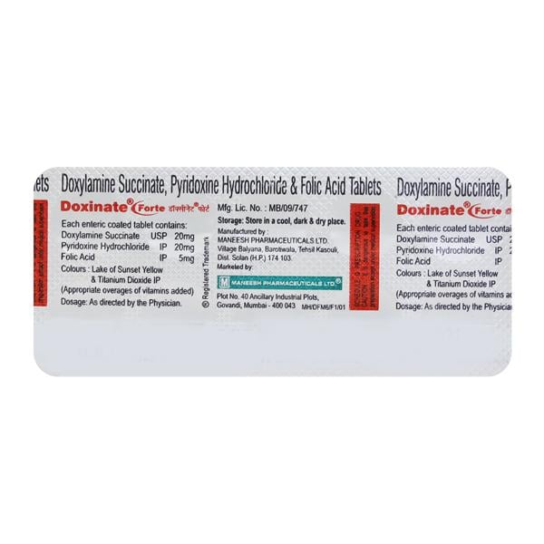 DOXINATE FORTE Tablet 10's