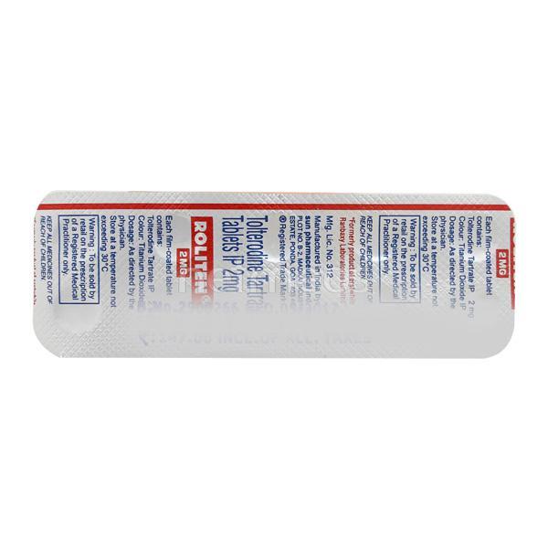 Roliten 2mg Tablet 10'S