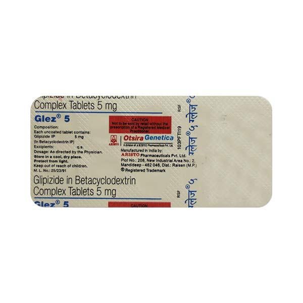Glez 5mg Tablet 10'S