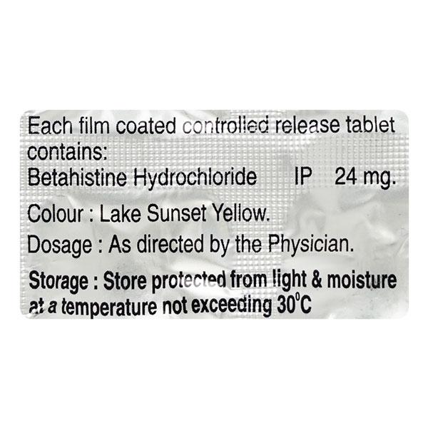 Bvert OD 24mg Tablet 10'S