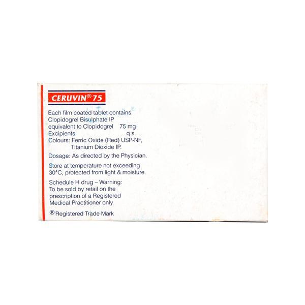 Ceruvin 75mg Tablet 15'S