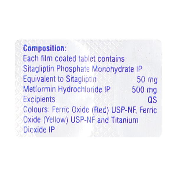 SITABITE M 50/500 Tablet 10's