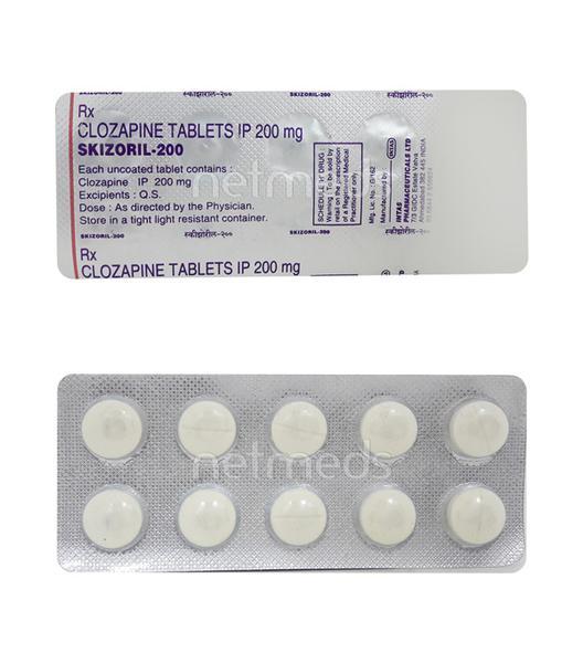 Skizoril 200mg Tablet 10'S