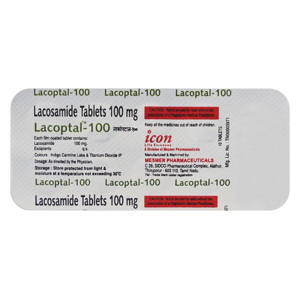 Lacoptal 100mg Tablet 10'S