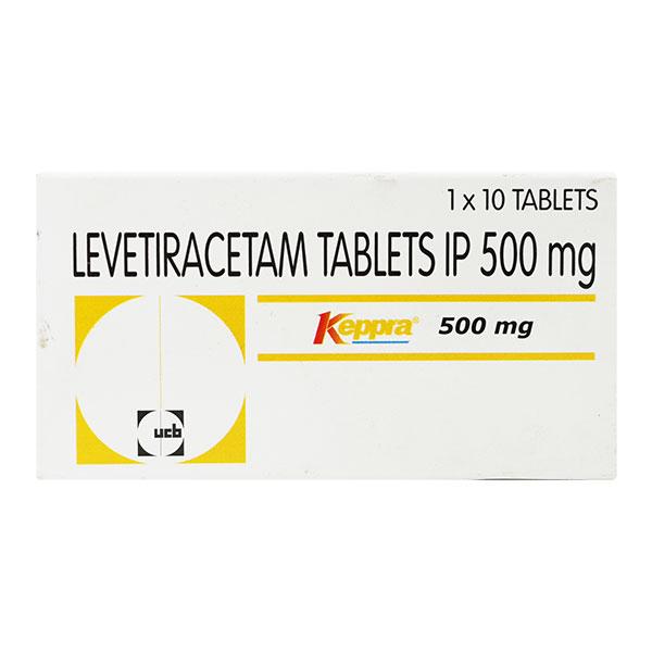 Keppra 500mg Tablet 10'S