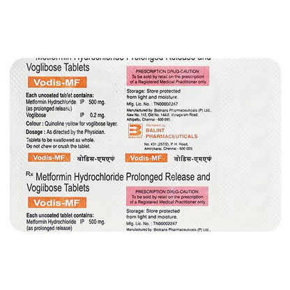 Vodis Mf 0.2Mg Tablet 10's