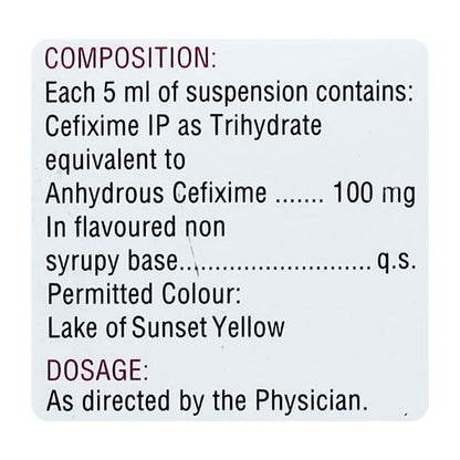 ZIFI 100 READYMIX Oral Suspension 30ml
