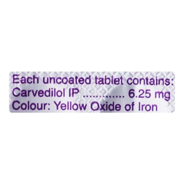 Carloc 6.25mg Tablet 15'S
