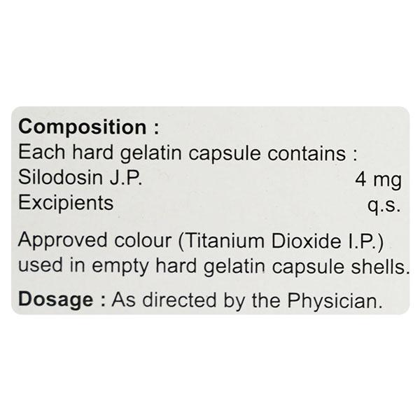 Silocap 4Mg Capsule 10's