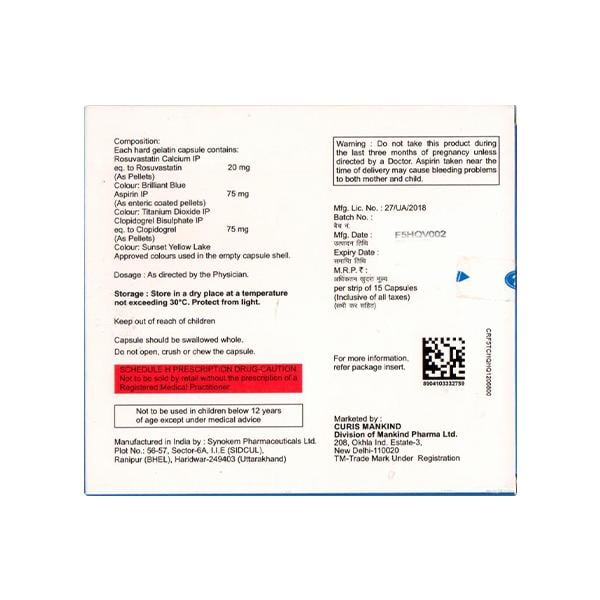 STATPURE GOLD 20 Capsule 15's