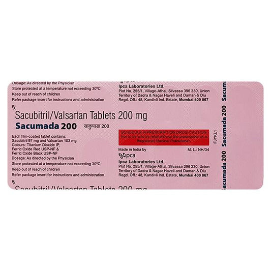 SACUMADA 200 Tablet 14's