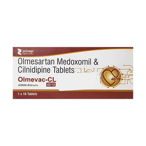 OLMEVAC CL 40/10 Tablet 10's