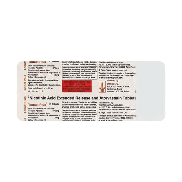Tonact Plus Tablet 10'S