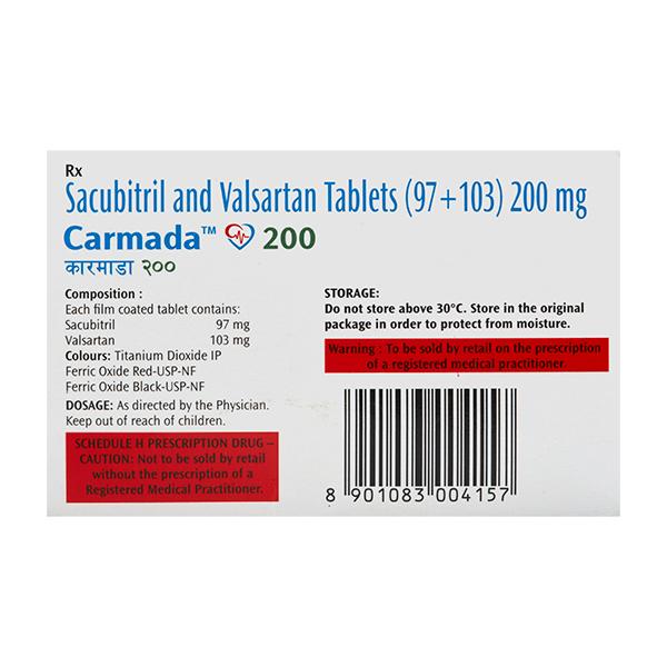 CARMADA 200 Tablet 7's