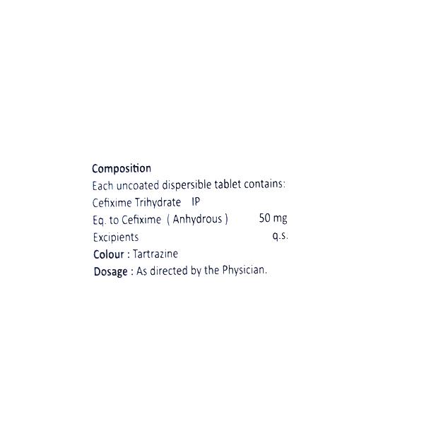 Oritaxim O 50mg Tablet 10'S