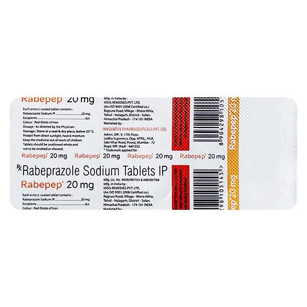 RABEPEP 20 Tablet 10's