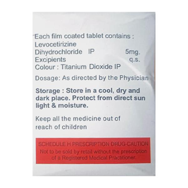 LEVZ 5mg Tablet 10's