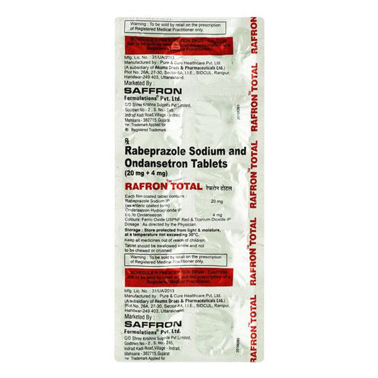 RAFRON TOTAL Tablet 10's