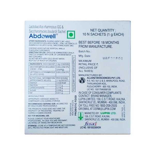 ABDOWELL Sachet 1gm