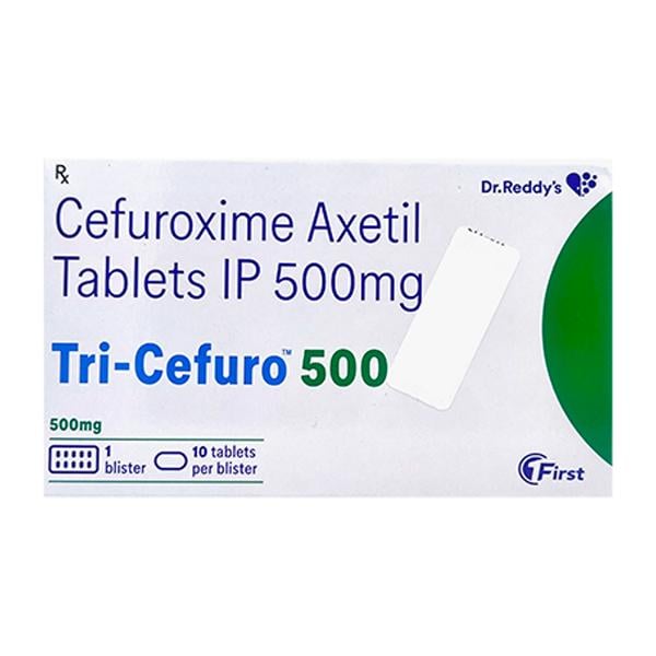 TRI CEFURO 500 Tablet 10's