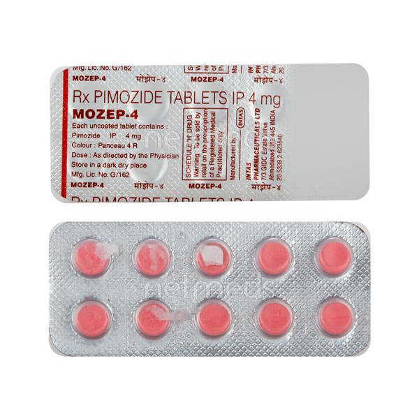 Mozep 4mg Tablet 10'S