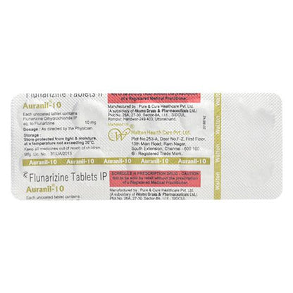 AURANIL 10mg Tablet 10's