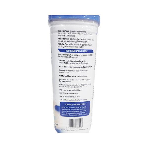 KABIPRO 100% WHEY PROTEIN VANILLA FLAVOUR Powder 400gm