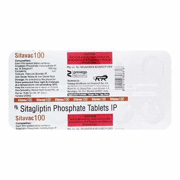 SITAVAC 100 Tablet 7's