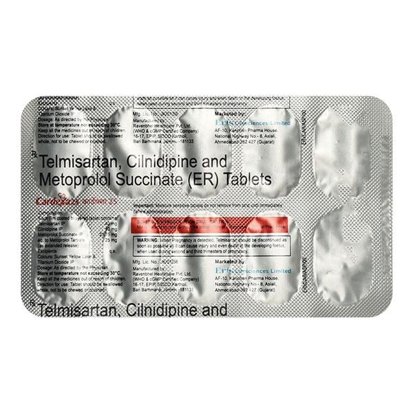 CARDEXA 25 Tablet 10's
