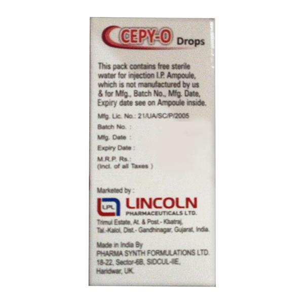 Cepy O 25mg Drops 10ml