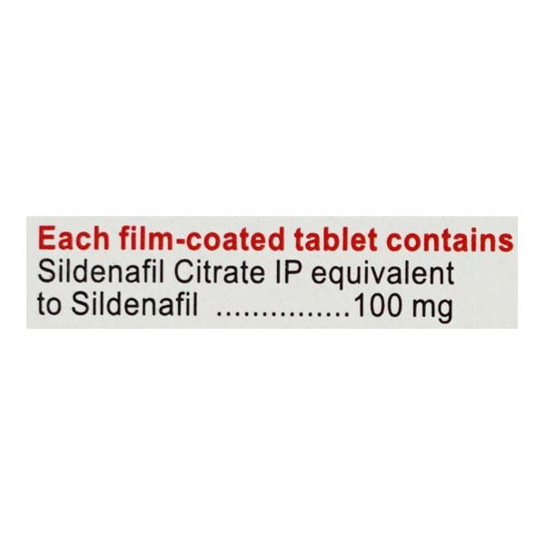 Suhagra 100mg Tablet 4'S