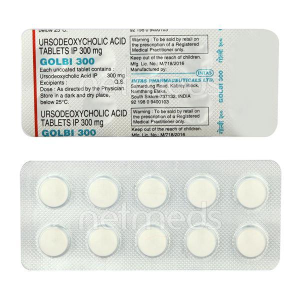 Golbi 300mg Tablet 10'S