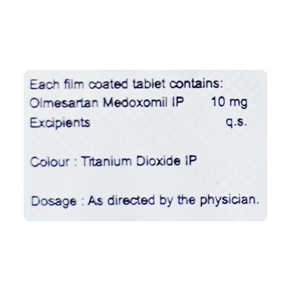 Olmetop 10mg Tablet 15'S