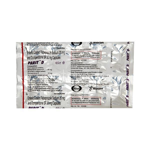 Parit D Capsule 10'S