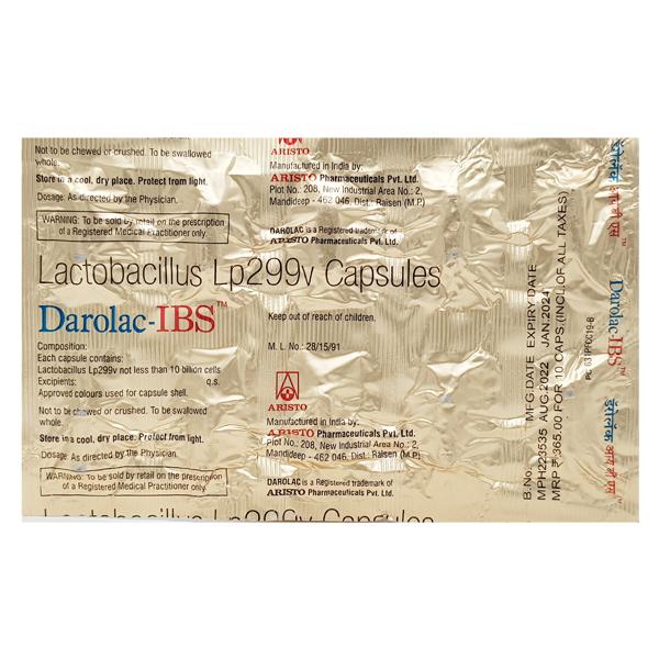 Darolac Ibs Capsule 10'S