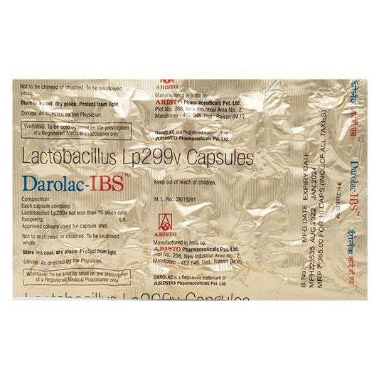 Darolac Ibs Capsule 10'S