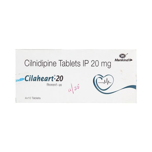 Cilaheart 20mg Tablet 10'S